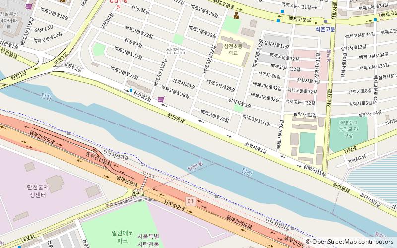 samjeon dong seongnam location map