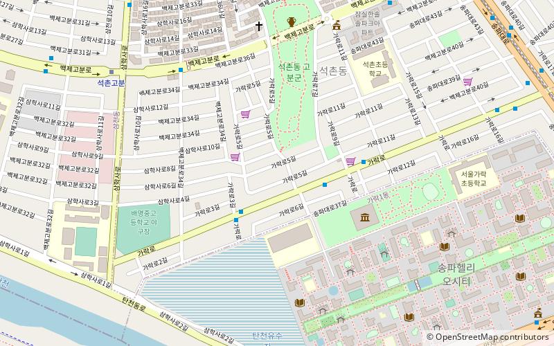 Seokchon-dong location map
