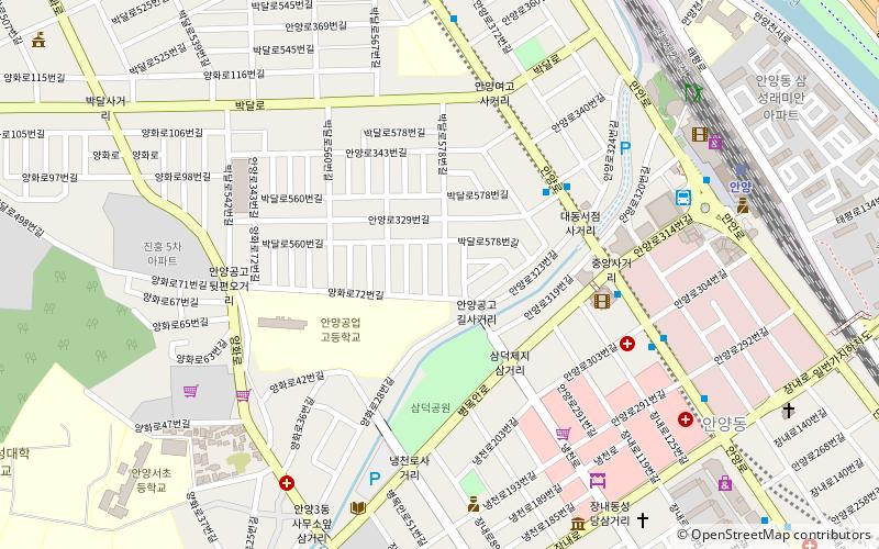 bakdal dong anyang location map