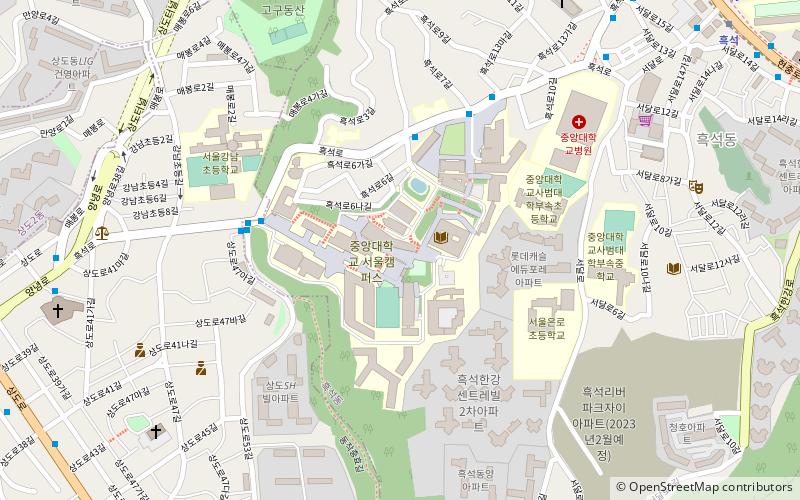 universite chung ang seoul location map