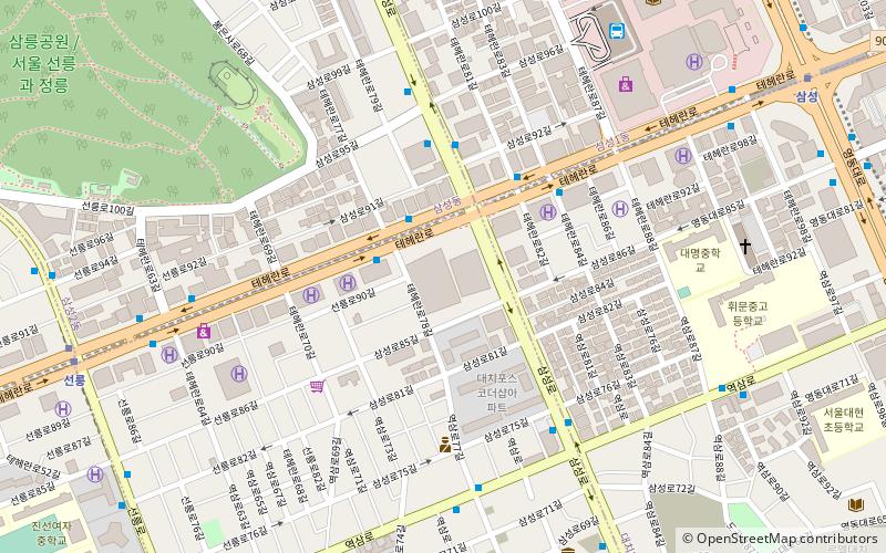 posco art museum seul location map