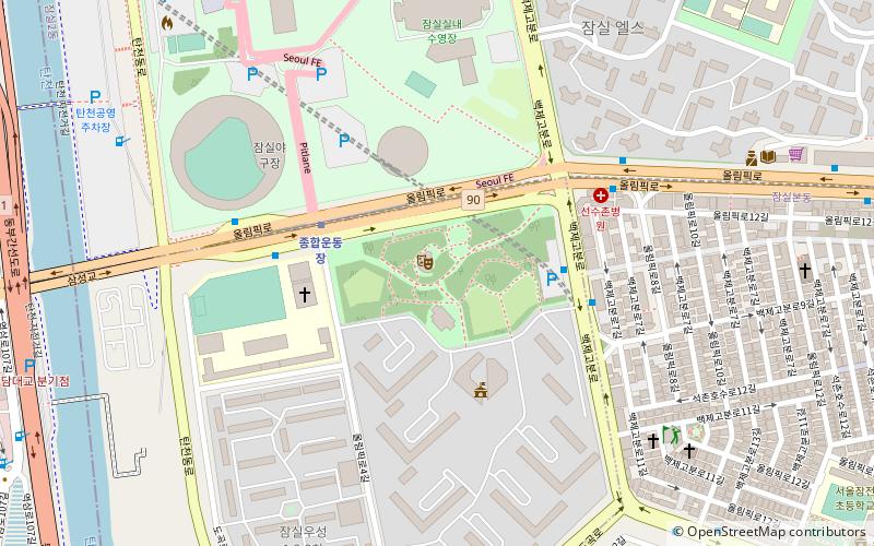 asia park seoul location map