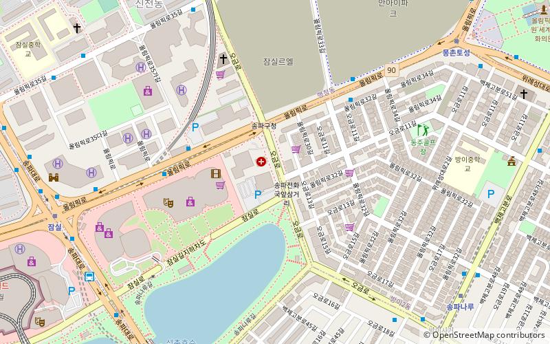 Songpa District location map