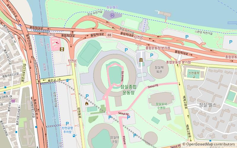 Seoul Sports Complex location map