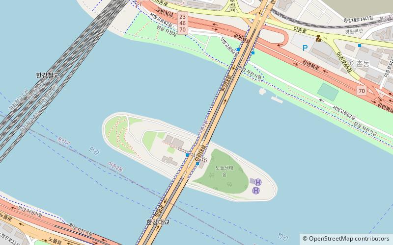 Hangang Bridge location map