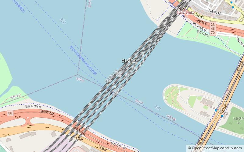 Hangang Railway Bridge location map