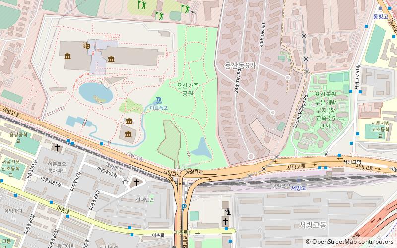 Yongsan Family Park location map