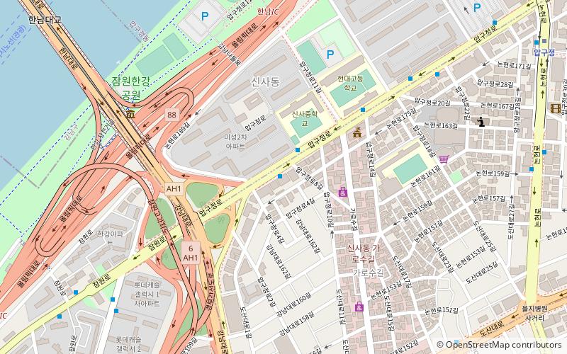 Sinsa-dong location map