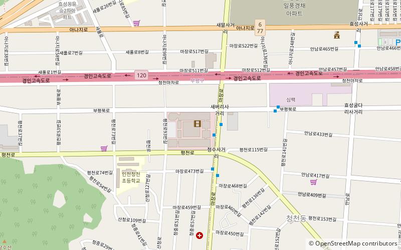 cgv bupyeong incheon location map