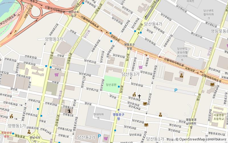 Yeongdeungpo District location map