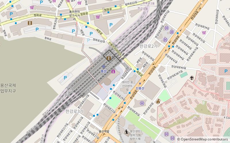 ipark mall seoul location map