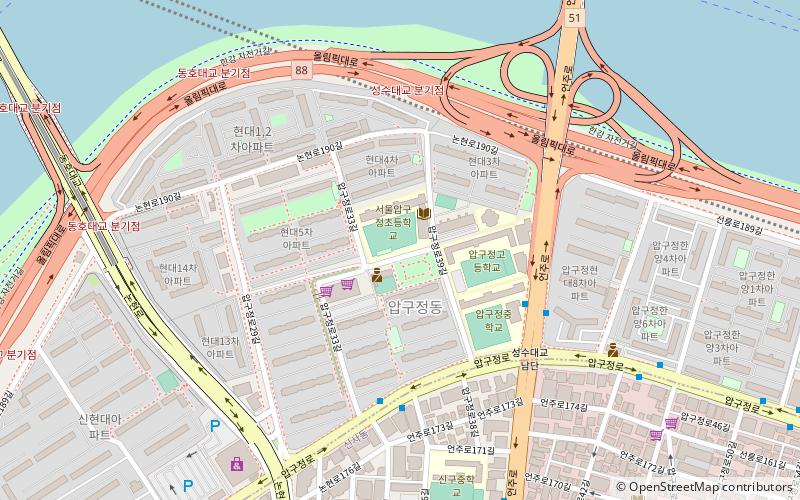 Apgujeong-dong location map