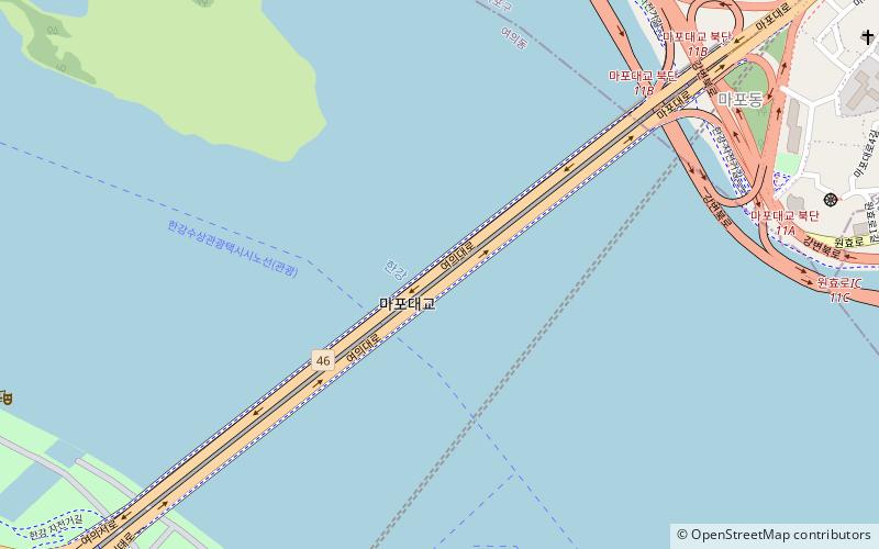 Mapo Bridge location map