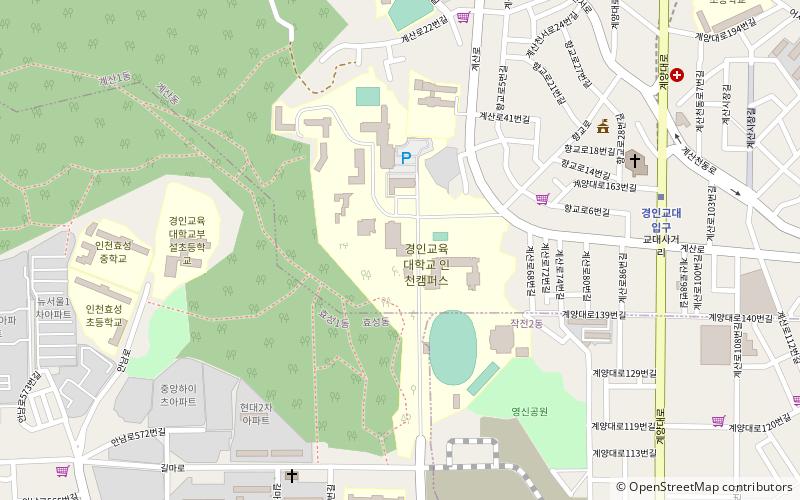 Université nationale de pédagogie de Gyeongin location map