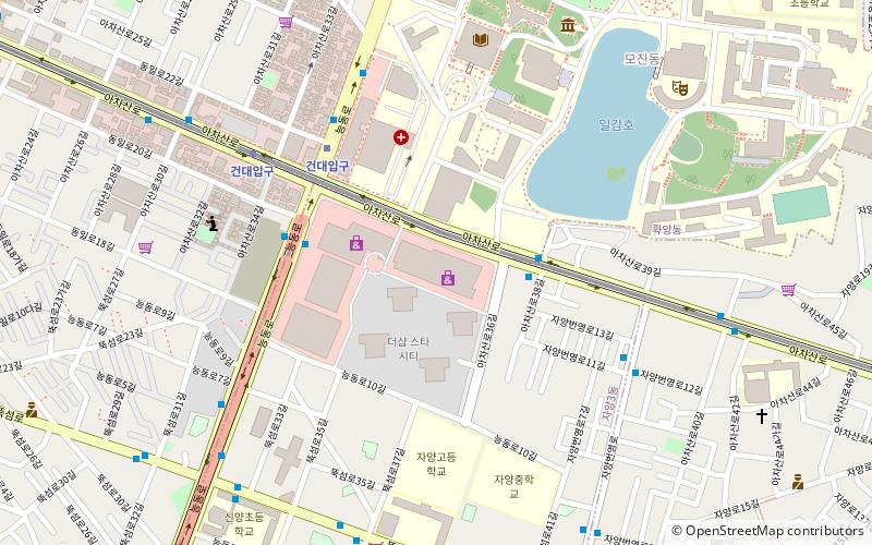 Star City Mall location map