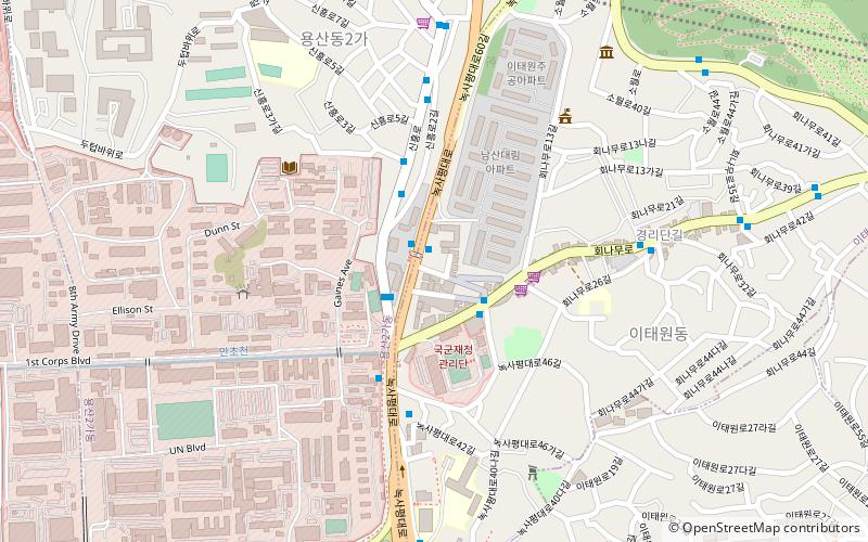 woori bank museum seul location map