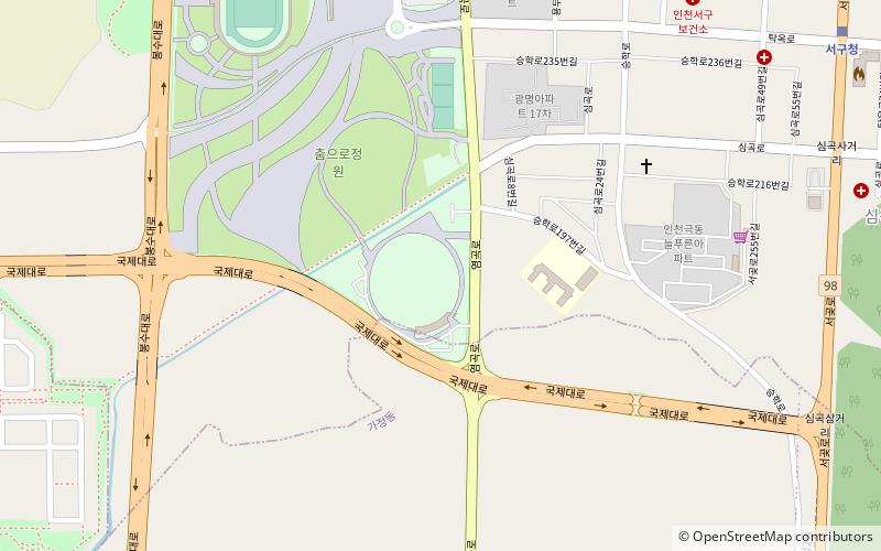 yeonhui cricket ground incheon location map