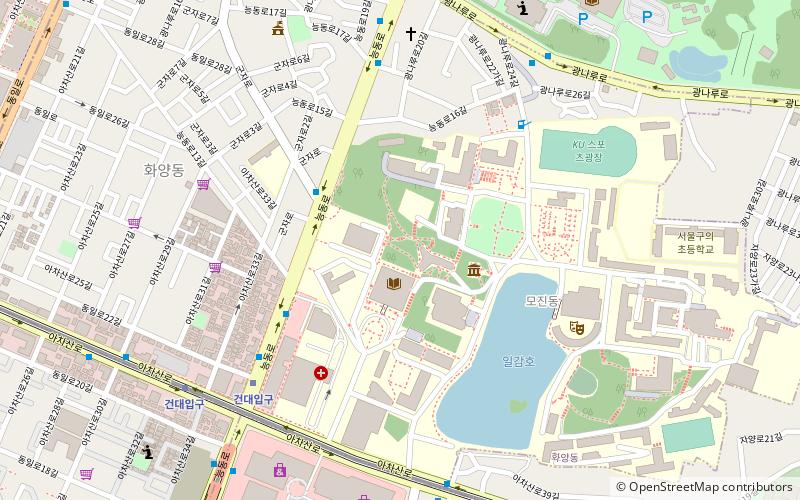 geonguk university museum seoul location map
