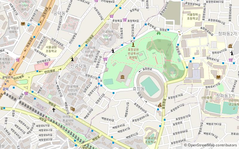 Kim Koo Museum location map