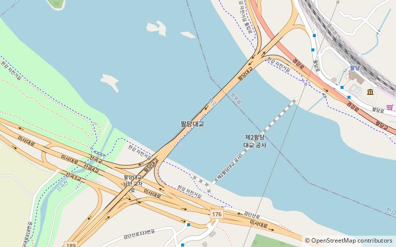 Paldang Bridge location map