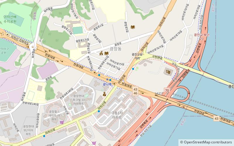 Gwangjang-dong location map