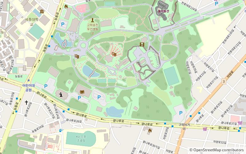 neung dong seul location map