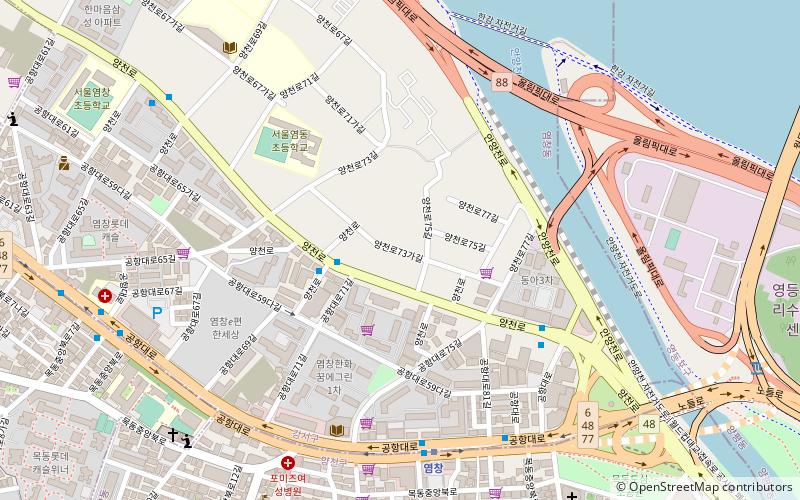 yeomchang dong seoul location map