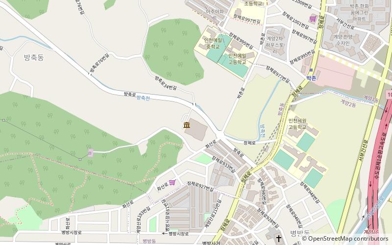 incheon eolin igwahaggwan location map