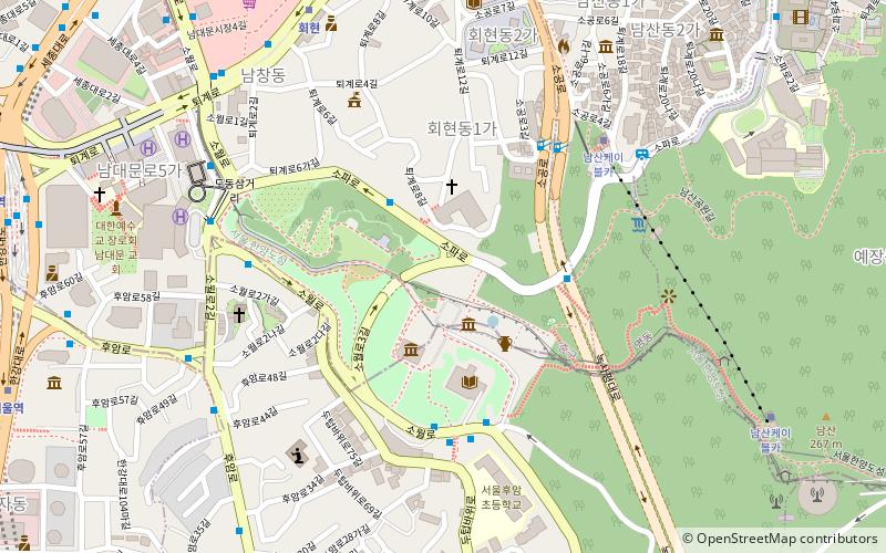 global village folk museum seoul location map