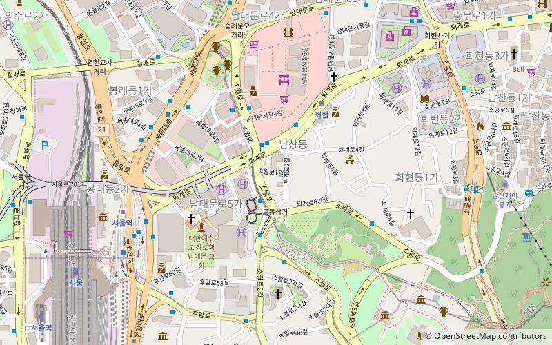 Yangjae Citizens' Forest location map