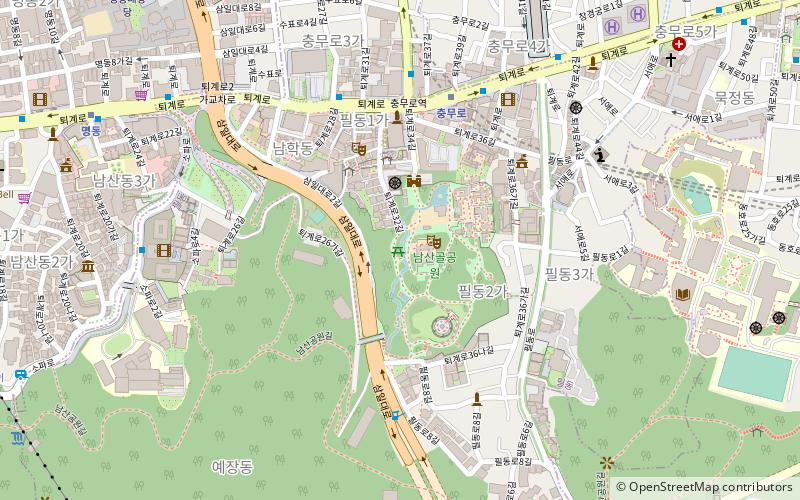 Namsan Traditional Theater location map