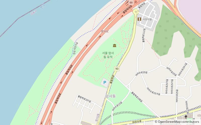 Amsa-dong location map