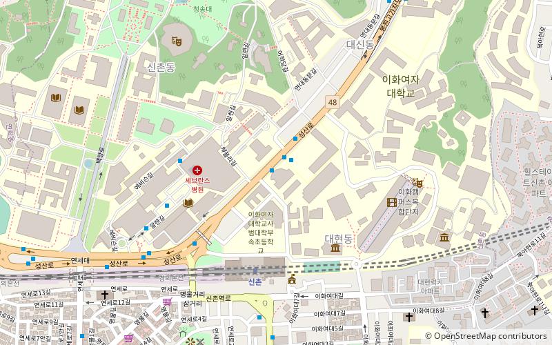 Korean VLBI Network location map
