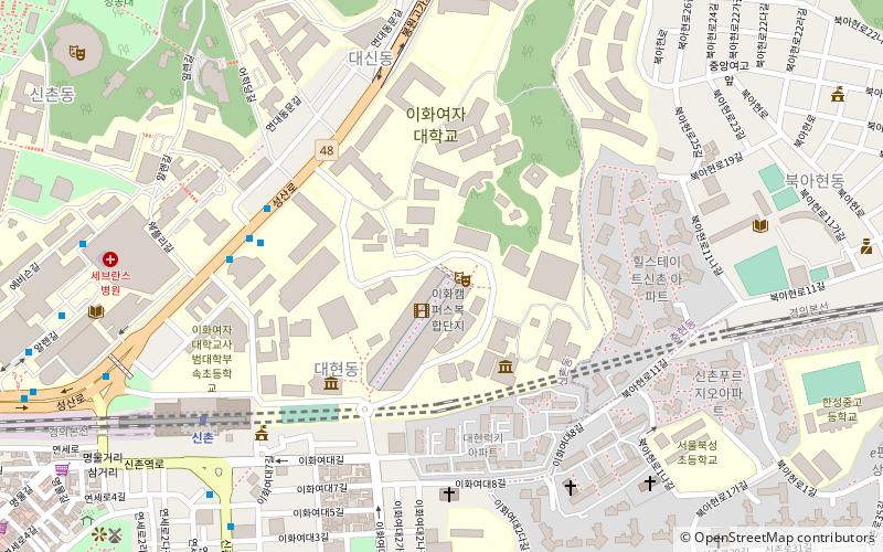 Samsung Hall location map