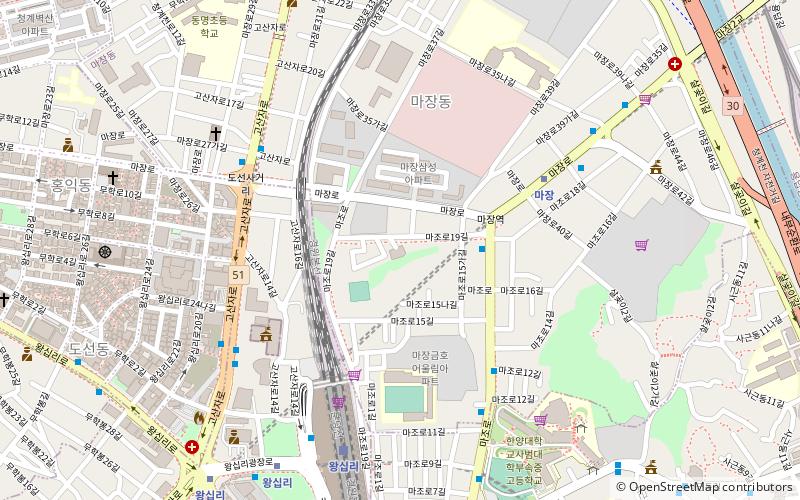 Majang-dong location map