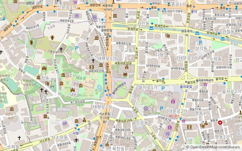 Seoul Metropolitan Library location map