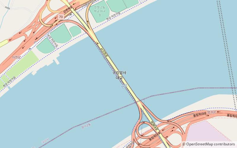 guri amsa bridge hanam location map
