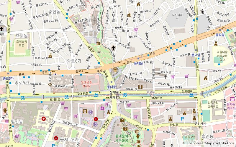 Dongdaemun District location map
