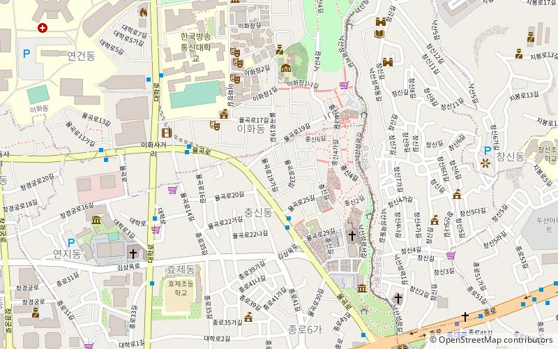 Korea Museum of Modern Costume location map