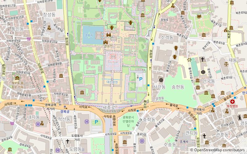 Kumho Museum of Art location map