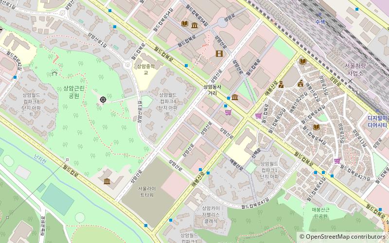 digital media city seoul location map