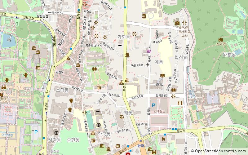 Bukchon Art Museum location map