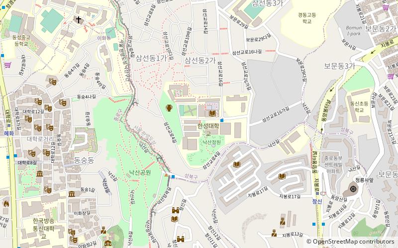 Hansung University location map