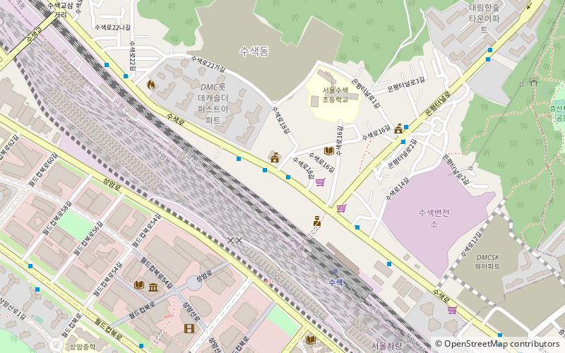 susaek dong seoul location map