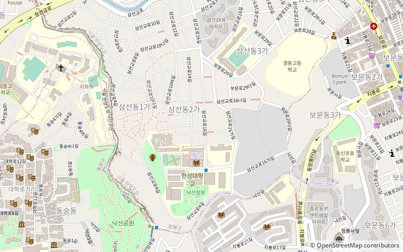samseon dong seul location map
