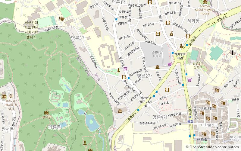 Sungkyunkwan University location map