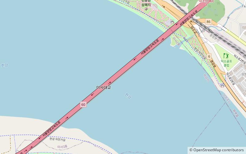 Misa Bridge location map