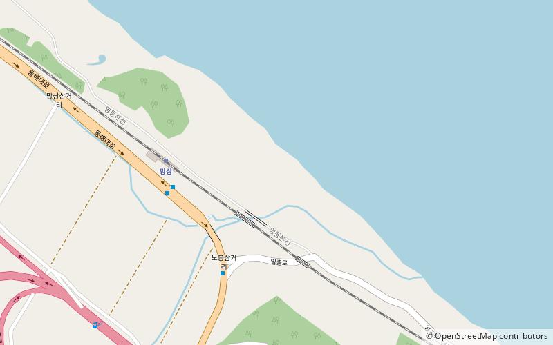 nobong beach location map