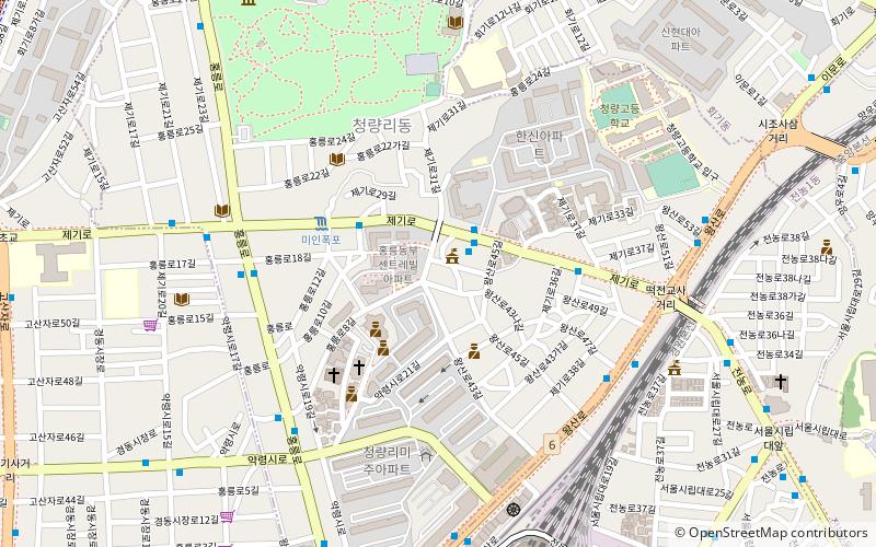 cheongnyangni dong seul location map