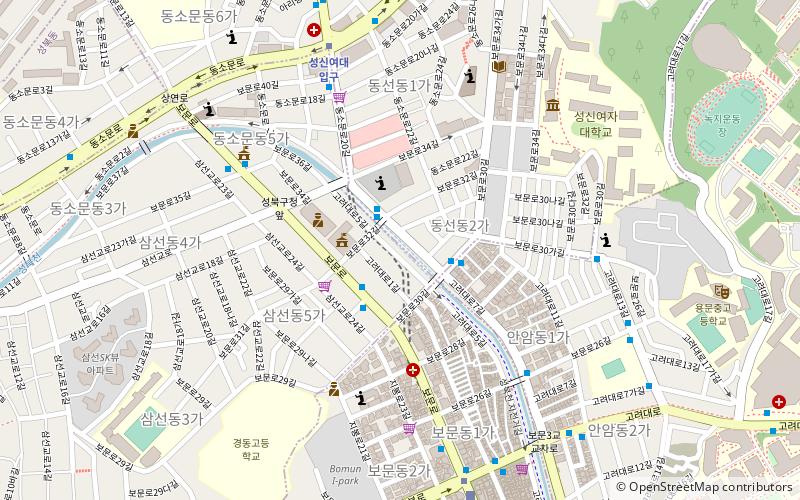 Seongbuk District location map